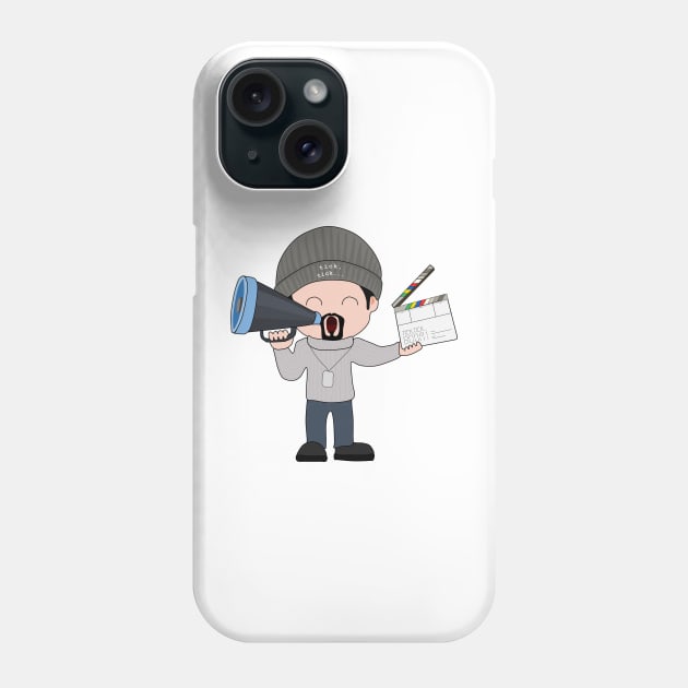 Director Lin cartoon | LMM Phone Case by myorangerock