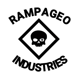 Rampageo Ind. text logo T-Shirt