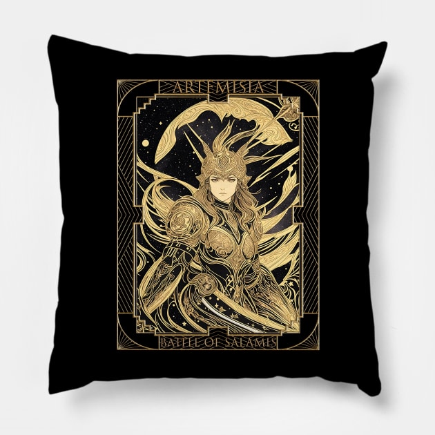 Artemisia I of Caria Pillow by Pictozoic