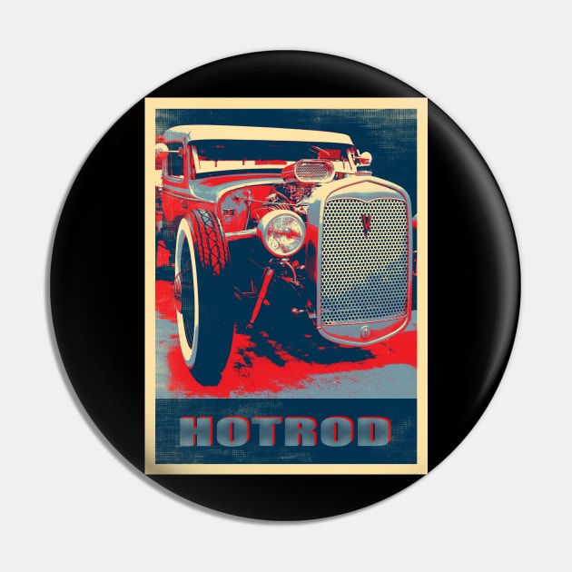 hotrod Pin by hottehue
