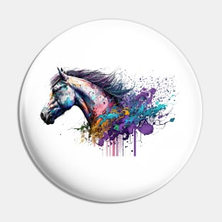 Horse Portrait Pin