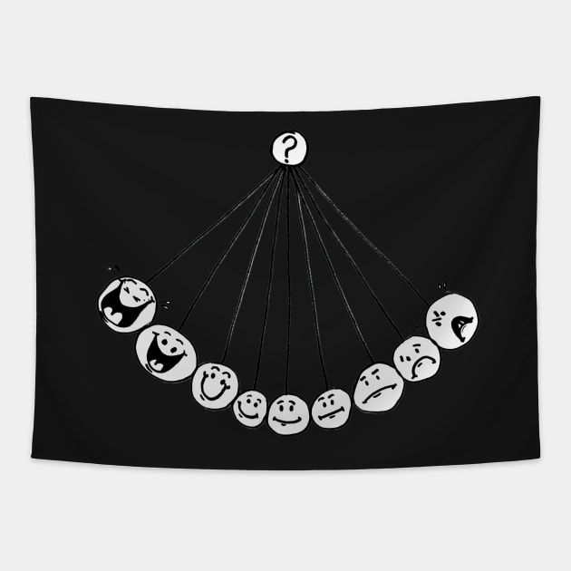 Mood Swing Pedulum Tapestry by 1Redbublppasswo