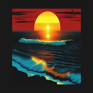 ocean sunset T-Shirt