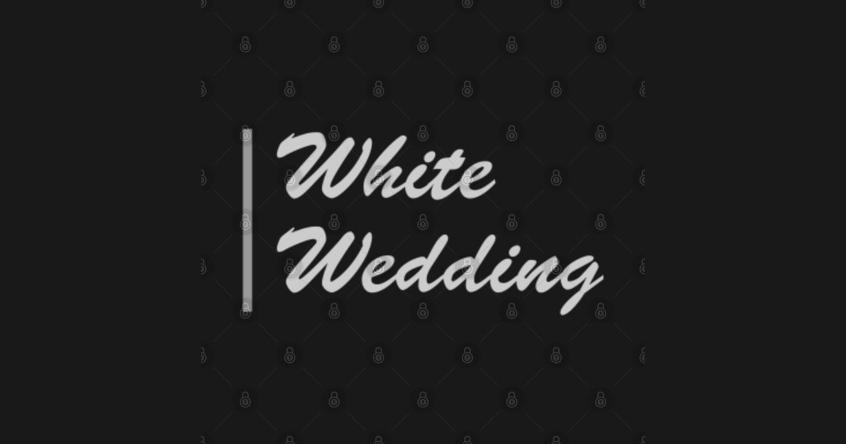 White wedding - Song - Sticker | TeePublic