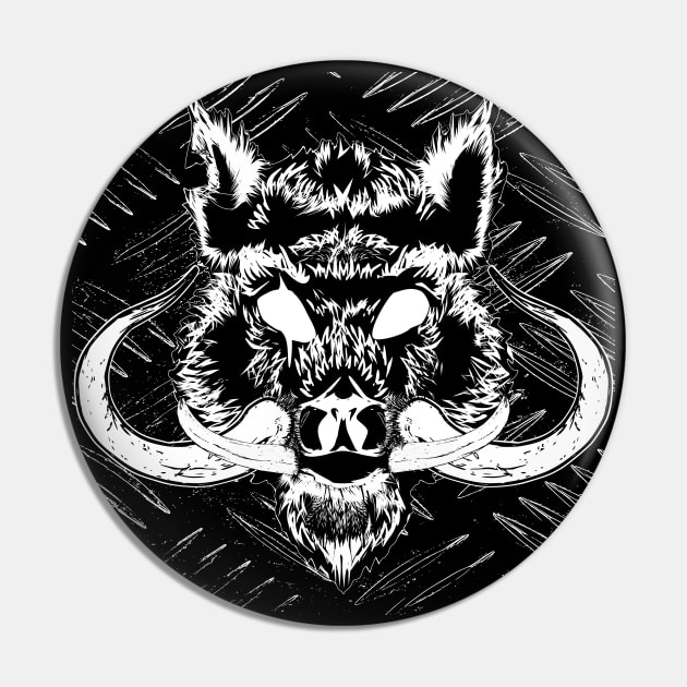 Demon Boar Pin by MysticMoonVibes