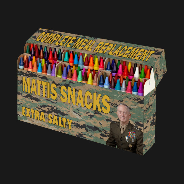 Discover Mattis Snacks Gold - Usmc - T-Shirt