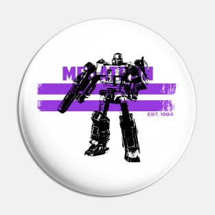 MEGATRON STRIPES Pin