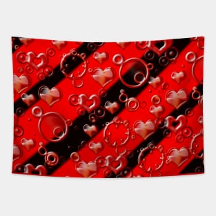 Black & red Tapestry