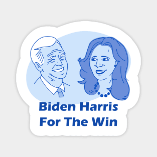 Biden Harris For The Win Magnet