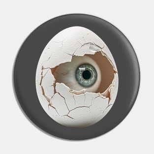 Egg Eye Pin