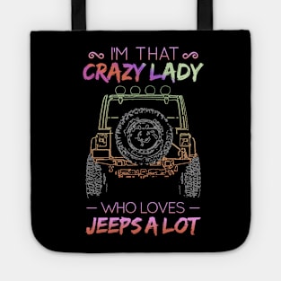 Jeep Mom Crazy Tote