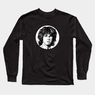 The Doors T Shirt LA Woman Lyrics Jim Morrison Logo Official Mens Black 