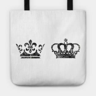 King and Queen Crown Tote