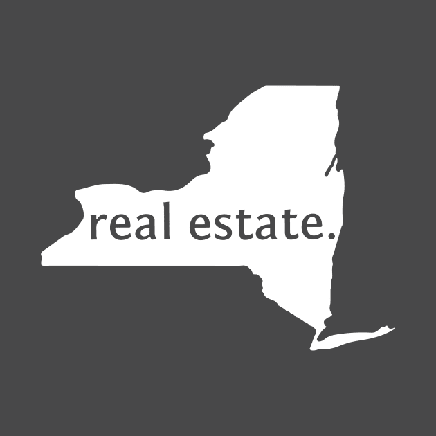 New York State Real Estate T-Shirt by Proven By Ruben