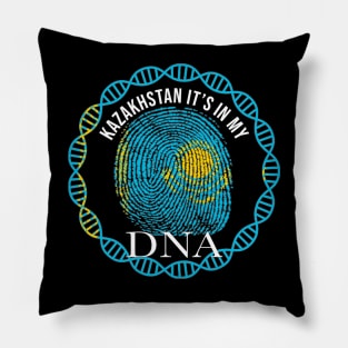 Kazakhstan Its In My DNA - Gift for Kazakhstani From Kazakhstan Pillow