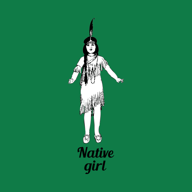 Native American girl by untagged_shop