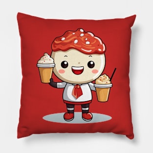 Donut kawaii  junk food T-Shirt cute  funny Pillow