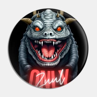 Ghostbusters Zuul Demon Terror Dog Pin