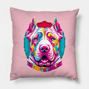 Dogo Argentino Art Print Pillow