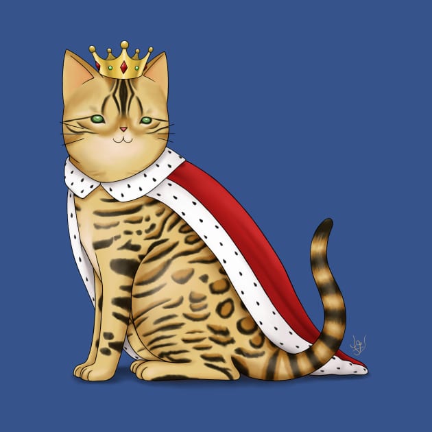 King Bengal Cat by BastetLand