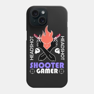 shooter gamer headshot Phone Case