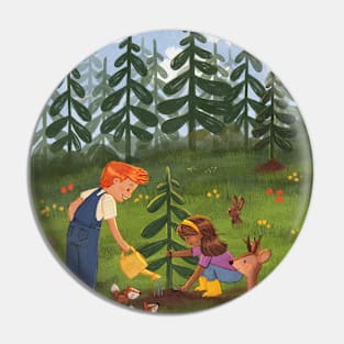 Save trees Pin