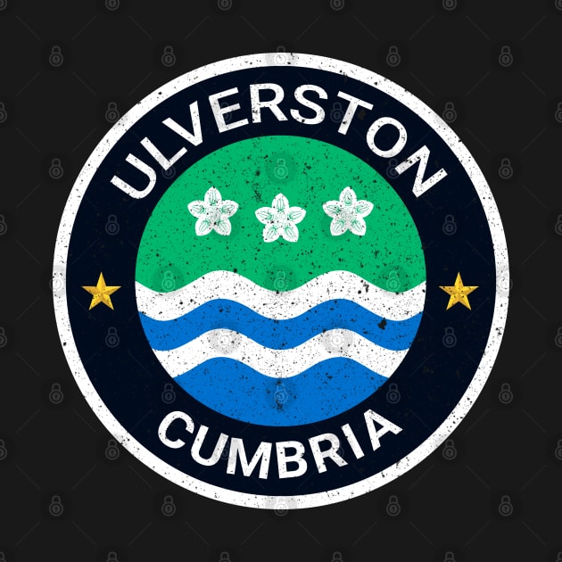 Ulverston - Cumbria Flag by CumbriaGuru