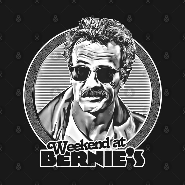 Weekend At Bernie's -- 80s Retro Fan Design by DankFutura