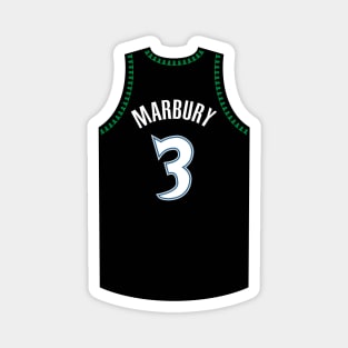 Stephon Marbury Minnesota Jersey Qiangy Magnet