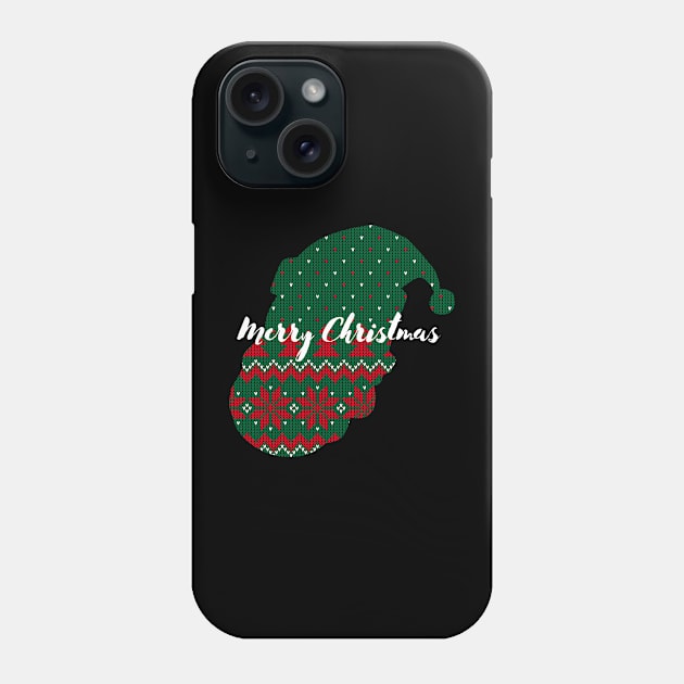 Merry Christmas from the Knitted Gnome Phone Case by Tee Trendz