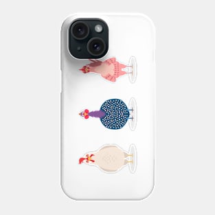 Three Cute Chickens Phone Case