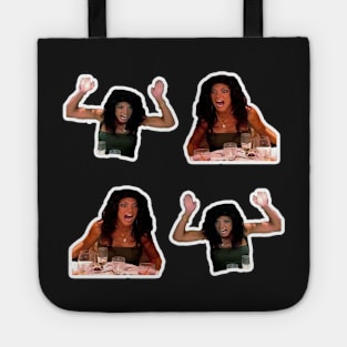 Classic Bravo Real Housewives RHONJ Teresa Giudice Table Flipping Collection Tote