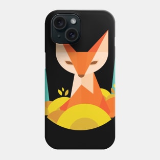 GEOMETRIC FOX beautiful colorful Phone Case