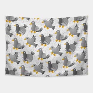 Rock Pigeons Tapestry