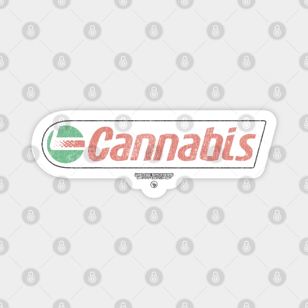 Cannabis Magnet by Wrongteeshirt