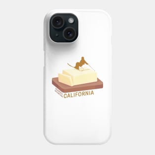 Ski Butter Carving | Heavenly Mountain California Phone Case