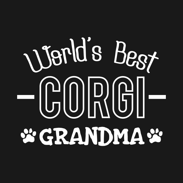 World's Best Corgi Grandma by Corgiver