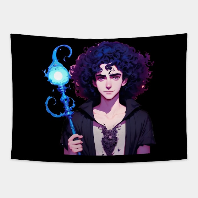 Human Illusionist Tapestry by HiPolly