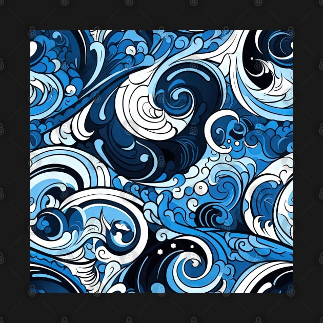 Abstract Swirls and Waves Effect illustration by Russell102