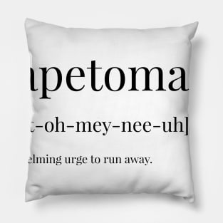 Drapetomania Definition Pillow