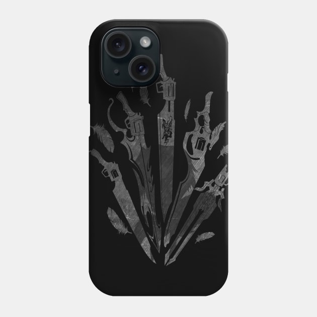 Squall Gunblade Phone Case by HyperTwenty