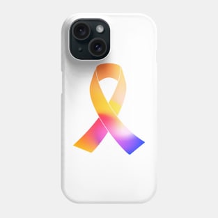 Autism Gradient Ribbon Phone Case