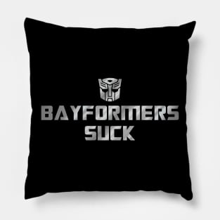 Bayformers Suck - Autobots Pillow