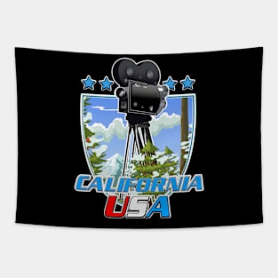 California USA Movie logo Tapestry