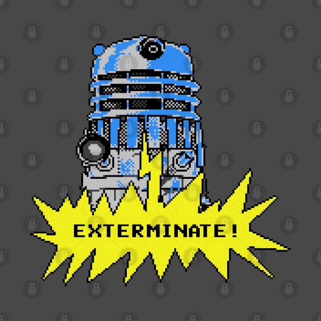 Time and Relative Pixels: Dalek by RiottDesigns
