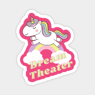 dream theater ll unicorn Magnet