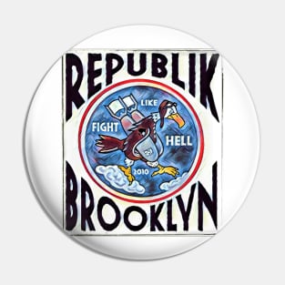 FIGHT LIKE HELL Pin