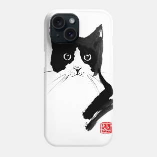 Chat Noir Et Blanc Phone Case