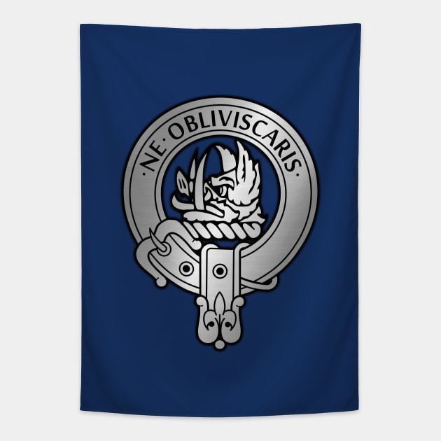 Clan Campbell Crest Tapestry by Taylor'd Designs