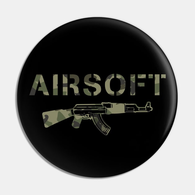 AIRSOFT PLAYER CAMOUFLAGE GUN Pin by JWOLF